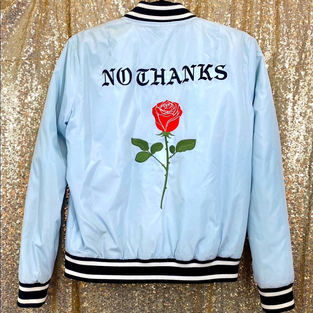 Forever 21 “NoThanks” Jacket